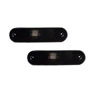 Cache feu arrière Convient pour Mazda Miata/MX-5 1990-2005 sans ampoule/prise Gtinthebox boîtiers de couvercle de feu de position latéral de pare-chocs avant/arrière Logements phares auto(2pcs Amber)