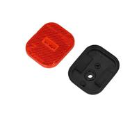 Cache feu arrière pour Segway Ninebot Max G2, boîtier de feu arrière de scooter en plastique avec trous prédéfinis, noir et rouge