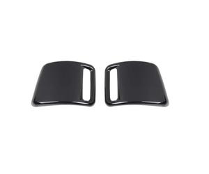 Cache feux arrière stop Couvercle Protection Arrière Voiture Accessoires Décoration Pour Dodge Pour RAM 2018-2025 Voitures Stop Feu Arriere Boîtier(Black)