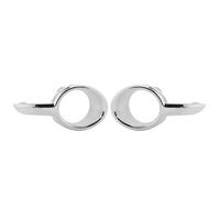 Cache Feux Brouillard Compatible Avec Peugeot 208 2012 2013 2014 2015 2016 2017 2018 Cache De Feu Antibrouillard Avant Chromé Accessoires Pièces Rechange(Pair)