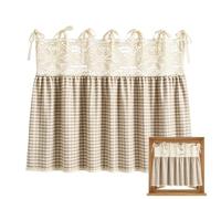 Cache-four en tissu 77 x 55 cm housse de cuisinière vintage style maison de | Cache-Four de Cuisinière Rétro pour Meuble de Cuisine et Plan de Travail, Cuisson et