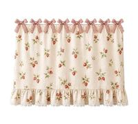 Cache-Four - Housse Cuisine Rustique Coton Mélangé 77 X 55 Cm,Jupe Cuisinière Drapé Accessoires Cuisine - Pour lave-vaisselle placard électroménager maison appartement ferme restaurant chalet