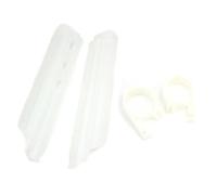 Cache-Fourche Avant de Moto pour Kawasaki KLX250, KDX 125, KDX200, KDX 250, KLX, KDX 125, 250(White 1 Set)