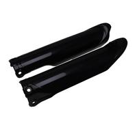 Cache Fourche Avant Protecteur de Couvercle Fourche adapté à la Moto Yamaha YZ250F YZ450F YZ250FX 2025 YZ450FX WR250F WR450F(Black)