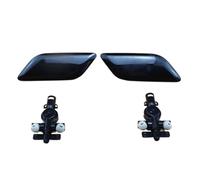 Cache-gicleur de Lave-phares Noir avec connecteur 85045-33060 85044-33070 pour Toyota Camry 2009-2011 (Paire Noire)
