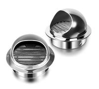 Cache Grille AéRation, éVents De Soffite Couverture, Couvercle De Protection D'AéRation, Convient Aux Camping-Cars, à L'Usage RéSidentiel IntéRieur Et ExtéRieur(160mm (6.5 inches)2pack)