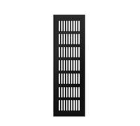 Cache-grille d'aération en alliage d'aluminium, Couvercle de grille d'aération en alliage d'aluminium(100x400mm)