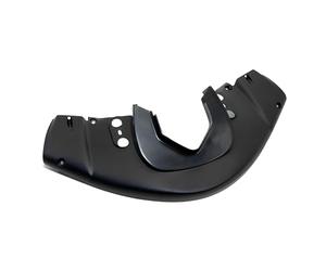 Cache-guidon Aprilia noir AP8248653 compatible avec SR 50 Street | Couvre-compteur inférieur d'origine pour Aprilia SR 50 Racing LC Refroid. eau jusqu'à 2000 Moteur Minarelli