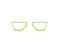 Cache-haut-parleur De Montant A Pour Jeep Pour Wrangler JL Pour Gladiator JT 2018 2019 2020 2021 Up Décoration Intérieure Voiture(Light Green)