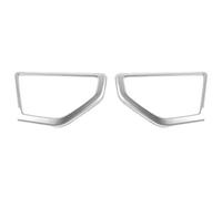 Cache-haut-parleur De Montant A Pour Jeep Pour Wrangler JL Pour Gladiator JT 2018 2019 2020 2021 Up Décoration Intérieure Voiture(Argent)