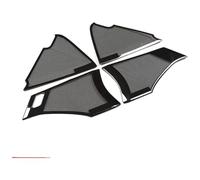 Cache Haut-Parleur Portière pour Mazda 3 BP 2019 2020 2021 2022 2023 Haut-parleurs De Portière Voiture Cache Décoration Stéréo Garniture Audio(C-Black 4pcs)