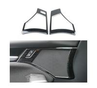 Cache Haut-Parleur Portière pour Mazda 3 BP 2019 2020 2021 2022 2023 Haut-parleurs De Portière Voiture Cache Décoration Stéréo Garniture Audio(D-Black 2pcs)