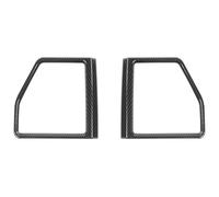 Cache Haut-Parleur Portière pour Suzuki pour Jimny JB64 JB74 2019 2020 2021 2022 2023 Haut-parleurs Portière Voiture Cache Décoration Stéréo Garniture Audio(B-Carbon Fiber Grain)