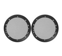 Cache-Haut-Parleur pour Subwoofer et Woofer, 2 Pièces, Fer | Protection Résistante, Finition Décorative, Haut-parleurs et Modification Audio Voiture