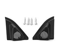 Cache Haut - Parleur Voiture 2pcs, Couvre Tweeter ABS Noir, Compatible Levin 2014-2019 - Protection Anti - Poussière, Design Élégant, Installation Facile