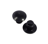 Cache HIGHSIDER CNC aluminium pour filetage de rétroviseur M10, noir moto, scooter, moped, quad Auto