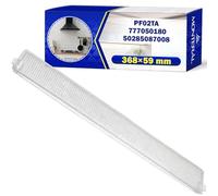 Cache Hotte Aspirante 368X59 mm PF02TA pour Elica 777050180 pour Smeg | 50285087008 50281261003 pour Electrolux - Garantie de 10 Ans - MONTERAL