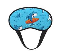 Cache-œil avec imprimé baleine sous-marine pour adultes et enfants, pour voyage, usage quotidien, sieste, insomnie, camping