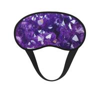 Cache-œil avec strass roses (3) pour adultes et enfants - Pour voyage, usage quotidien, sieste, insomnie, camping