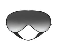 Cache-œil blanc à noir - Design mis à jour - Bloque la lumière - Pour homme et femme