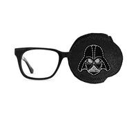 Cache-œil brodé réutilisable pour enfants et adultes - Pour amblyopie - Traitement par occlusion oculaire paresseux - Masque pour œil gauche