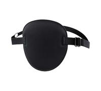 Cache-œil - Cache-œil réutilisable pour adulte | Cache-œil médical confortable et doux, cache-œil de pirate, cache-œil noir, réglable pour , adultes, amis, famille