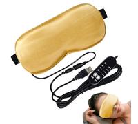 Cache-œil chauffé - Compresse oculaire chaude, emballage réutilisable pour les yeux | Coussin chauffant réglable pour les yeux, compresse chaude pour les yeux secs, chaleur électrique avec sangle et
