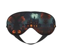 Cache-œil effrayant pour homme et femme avec imprimé Halloween