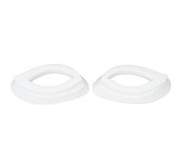 Cache-œil en silicone souple, photon LED, cache-œil en silicone pour rajeunissement de la peau, appareil de protection du visage (blanc)