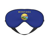 Cache-œil imprimé drapeau de l'État du Montana pour homme et femme