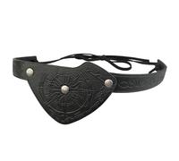 Cache-œil médiéval en relief pour homme, Halloween, jeu de rôle, vintage, accessoires de costumade médiévaux uniques