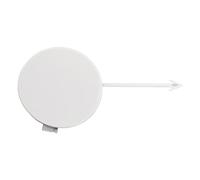 Cache-œillet Crochet Remorquage Pare-Chocs Capuchon De Protection Crochet Remorquage Pare-Chocs Avant Droit 8K0807241C pour A4 B8 2013 2014 2015 2016(Blanc)