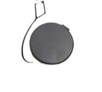 Cache-œillet Crochet Remorquage Pare-Chocs pour VW pour Sagitar 2012-2014 Barre De Pare-Chocs Avant Plaque Protection pour Attelage Remorquage(Black)