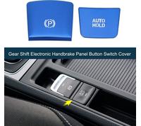 Cache Interrupteur De Bouton Panneau Frein š€ Main šŠlectronique Changement Vitesse Pour Hyundai Santa Fe 2019-2021 Capuchon Garniture IntšŠrieure Console Centrale Bleu 1 Ensemble