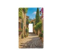 Cache-interrupteur pour lampadaire floral, couvertures de prises électriques en PC, taille standard 11,4 x 7,9 cm, interrupteur à bascule