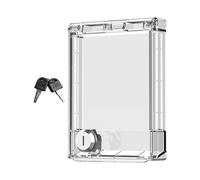 Cache-interrupteurs | En acrylique, protection enfant, étanche - Housse pour Télécommande de Climatisation,pour Appartement, École, Atelier, Maison, Salon, Chambre