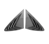 Cache Lame Pare - Soleil Latéral Arrière, 2 Pièces, Noir, Accessoire Ventilation pour GLC Coupé, Protection et Style, Installation Facile - Améliore L’esthétique, Anti - Rayures, (Style Fibre de