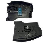 Cache latéral pour tronçonneuse électrique 12" - Accessoire de régulateur de tendeur de chaîne - En plastique noir - Pièce de rechange - Compatible avec 16"