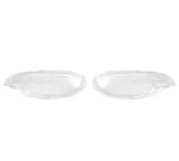 Cache-lentille de phare de voiture Uxcell 1 paire de lentilles de phare avant de voiture couvercle de lentille transparent coque PC pour BMW E71 pour X6 2008 2014