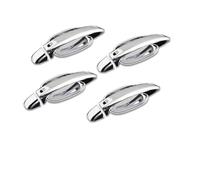 Cache-loquet de Porte de Voiture, pour A4 B8 2009-2016, en Fibre de Carbone, pour poignée de Porte extérieure (Chrome C)