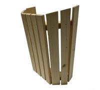 Cache-lumière Sauna pour bois Naturel Pour Vapeur Sèche Cache-lumière | pour bois massif traité, résiste humidité élevée, dimensions 300x250mm, pour idéal vapeur et sauna sec