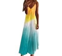 Cache Maillot de Bain Femme Robe de Plage Crochet Sarongs en Crochet Été Plage Couvrir Sexy V-Cou Bikini Cover Up Bohème Beachwear Indian Dress for Women Pas Cher Soldes (1A Jaune,S)