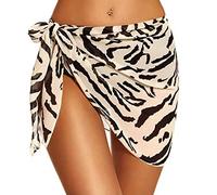 Cache-maillot de bain transparent pour femme - Paréo - Jupe enveloppante