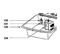 Cache manchette Lave-linge (WT6105600 55X3747 FAGOR THOMSON BRANDT VEDETTE MASTERCOOK PROLINE)