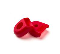 Cache manivelle BOOT PEDAL (pédalier carbone) - rouge