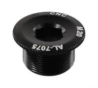 Cache-manivelle en aluminium pour vélos de route et VTT, compatibilité M15/M18/M19/M20 (M20)