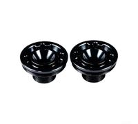 Cache-Manivelle Vélo Mécanisme Auto-Bloquant pour rapide Cache-Manivelle | Alliage aluminium pour premium, poids pour ultra-léger, durabilité accrue, réduit charge globale vélo(1pairblackfor cranks)