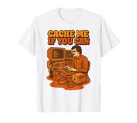 Cache Me If You Can | Humour Dev | Full Stack Life T-Shirt