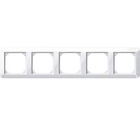 Cache Merten 389519 1-M, System M blanc polaire brillant 5 parties