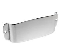 Cache micro pour Fender Vintage Jazz Bass - Chrome
